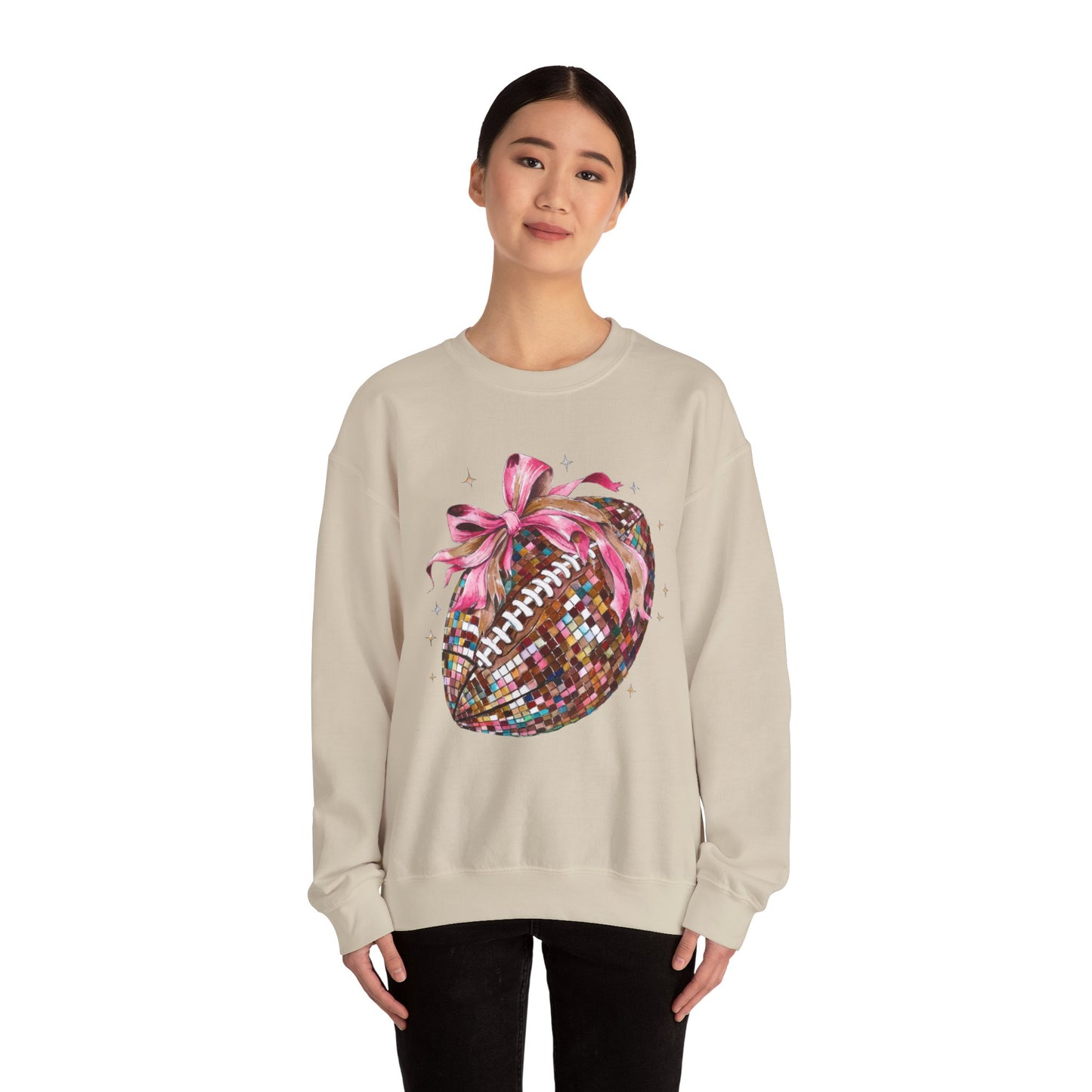 Disco Football Crewneck