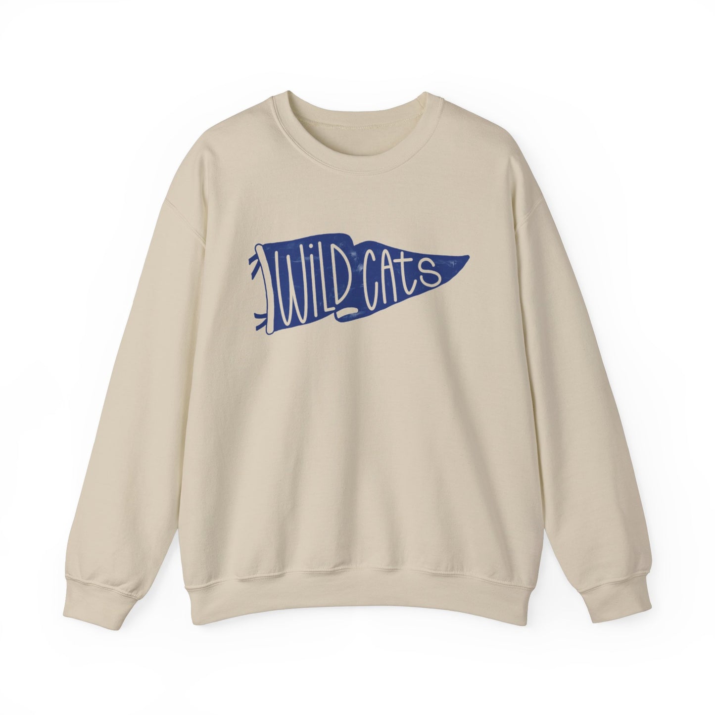 Wildcats Pennant Crewneck