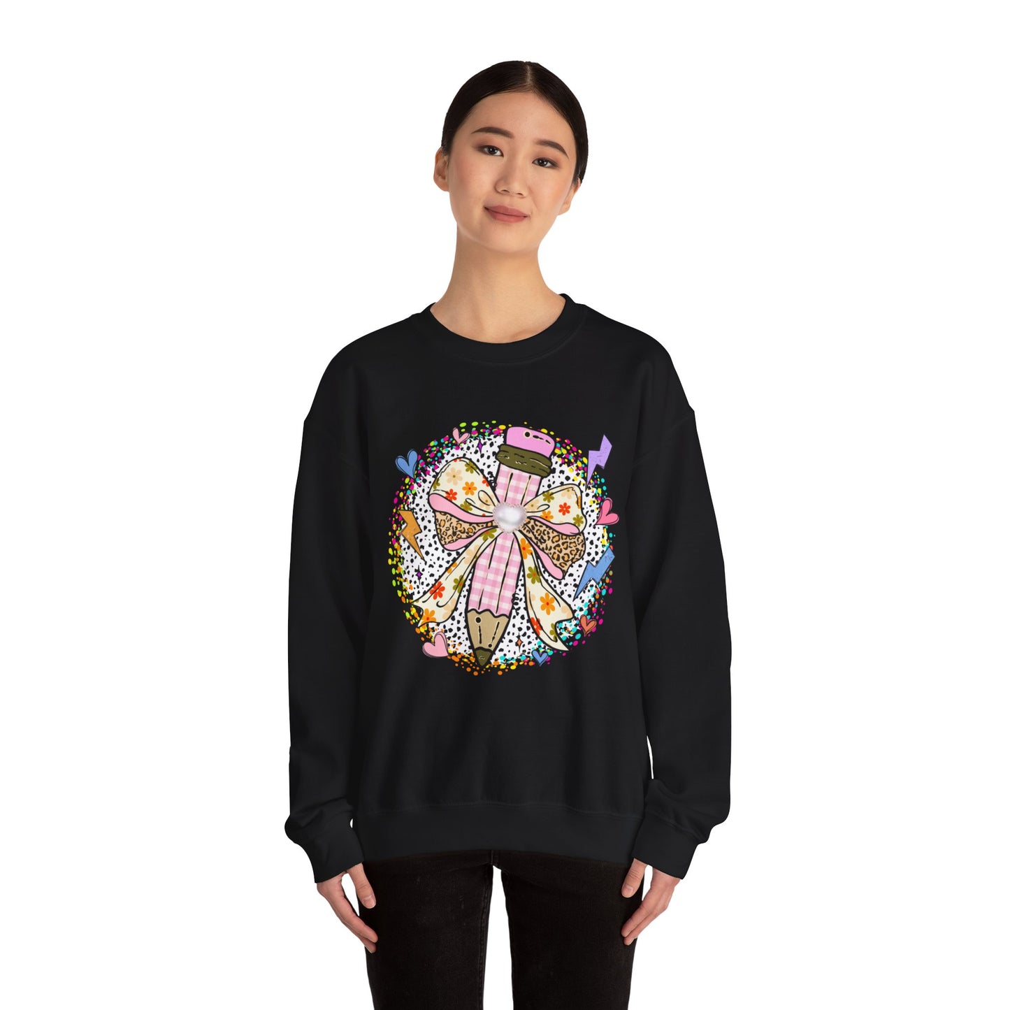 Funky Pencil Crewneck