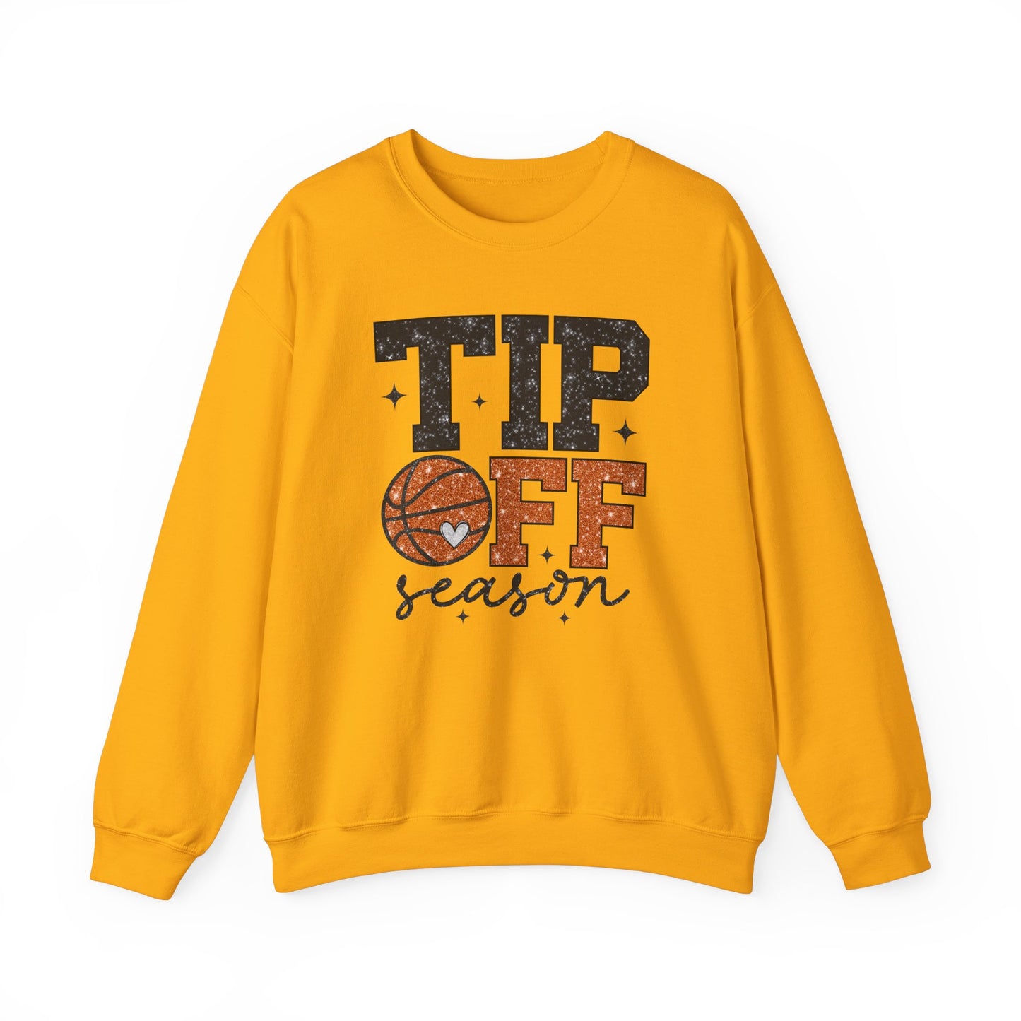 Tip off Season (Faux Sequins) Crewneck