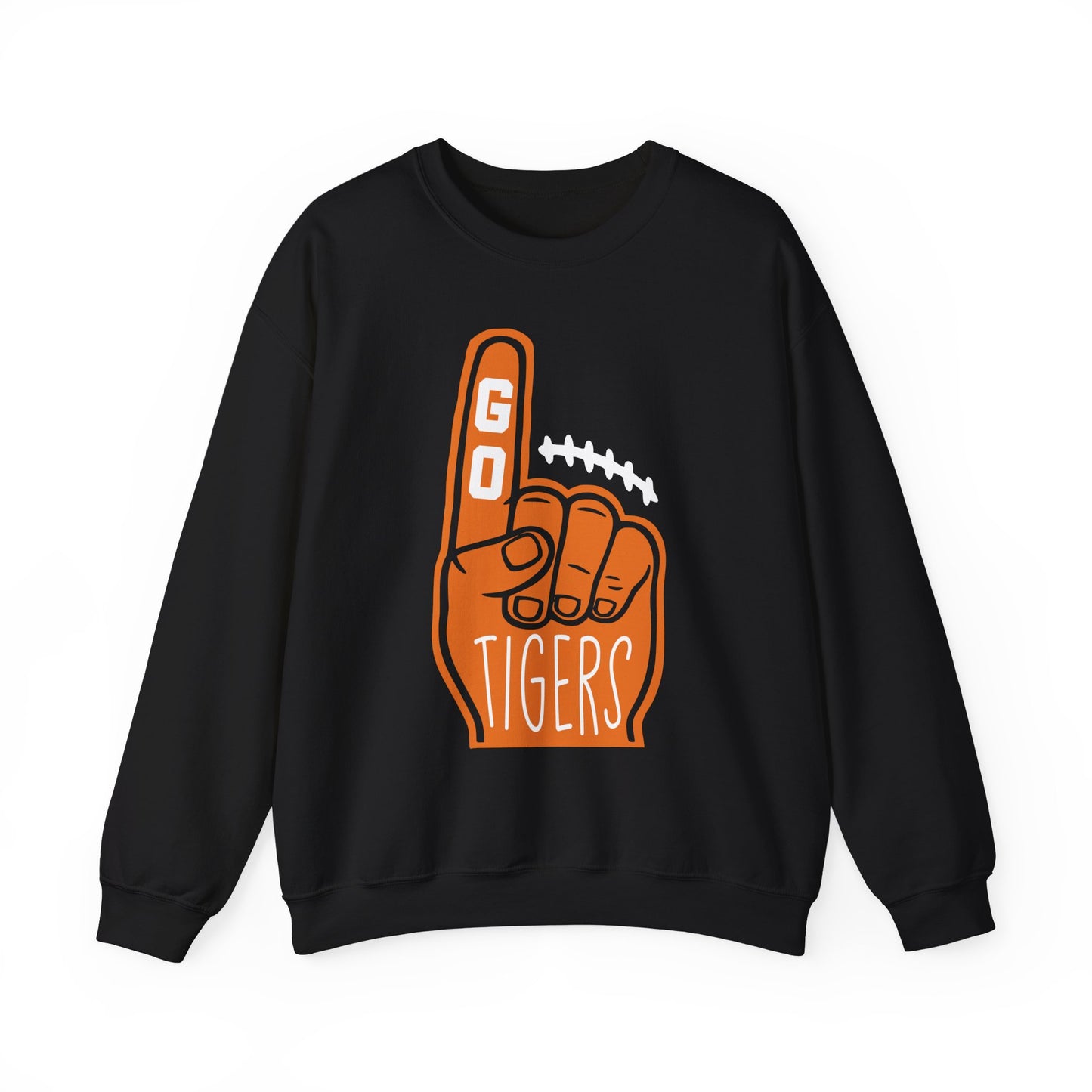 Tigers Foam Finger Crewneck