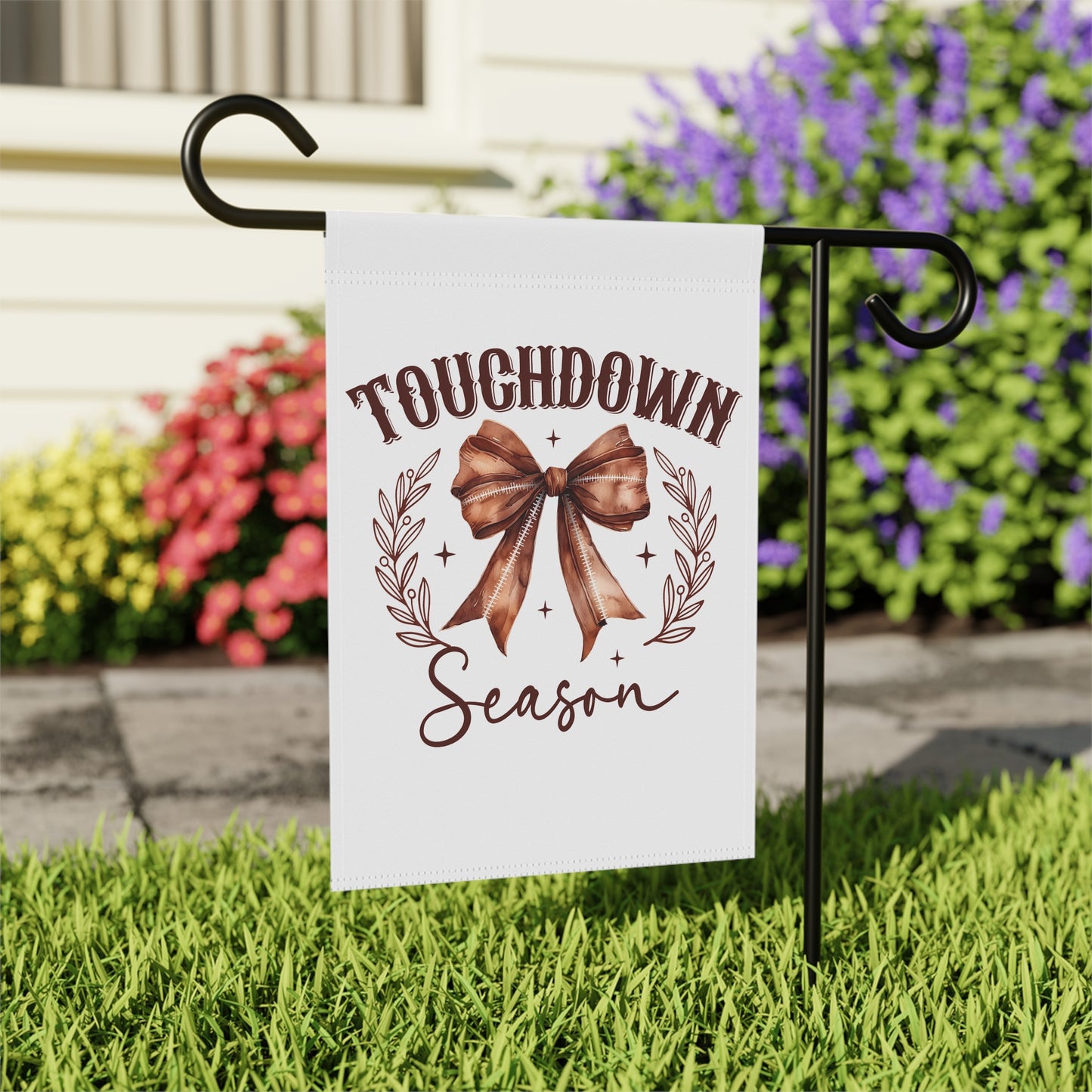 Touchdown Season Garden Flag