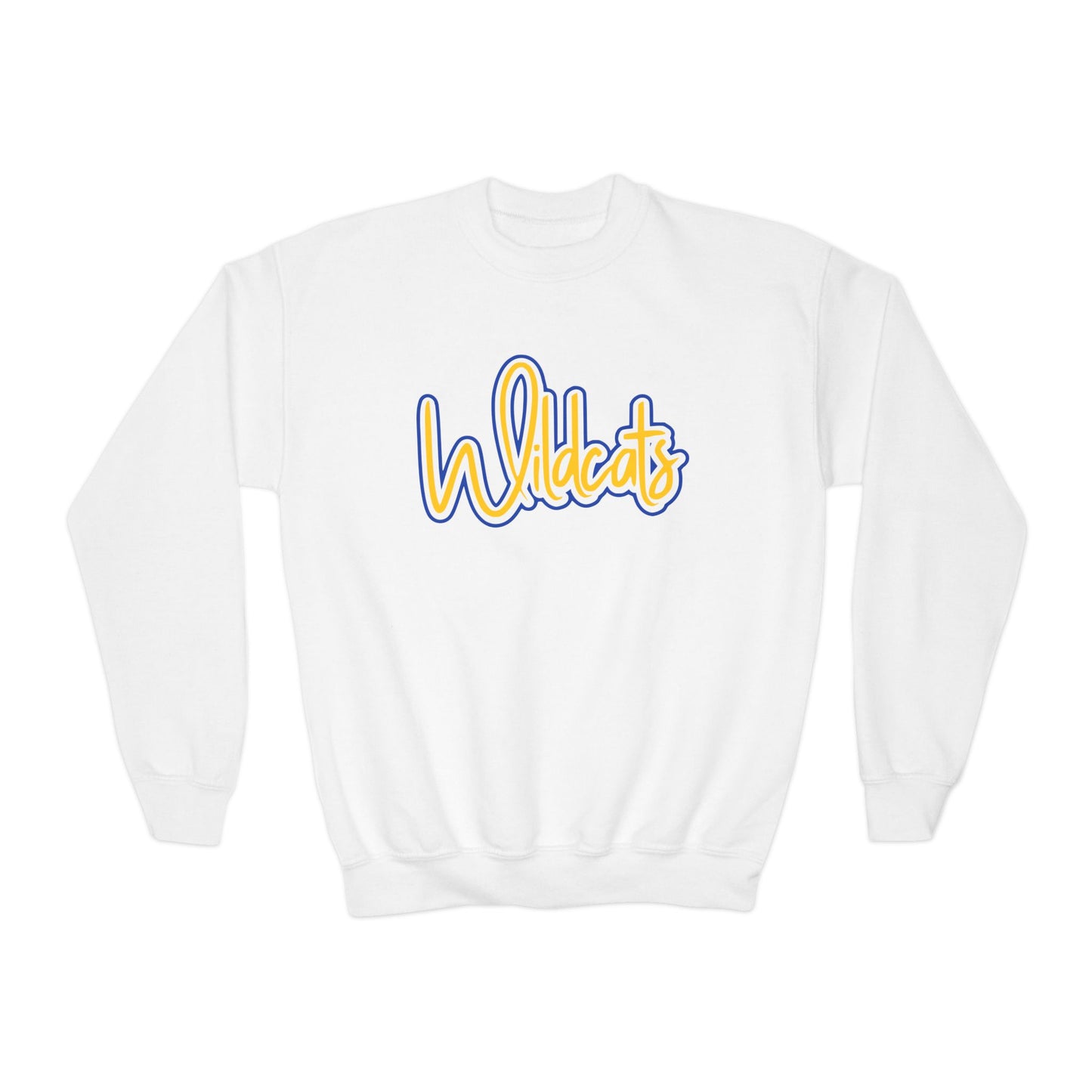 YOUTH Cutesy Wildcats Crewneck