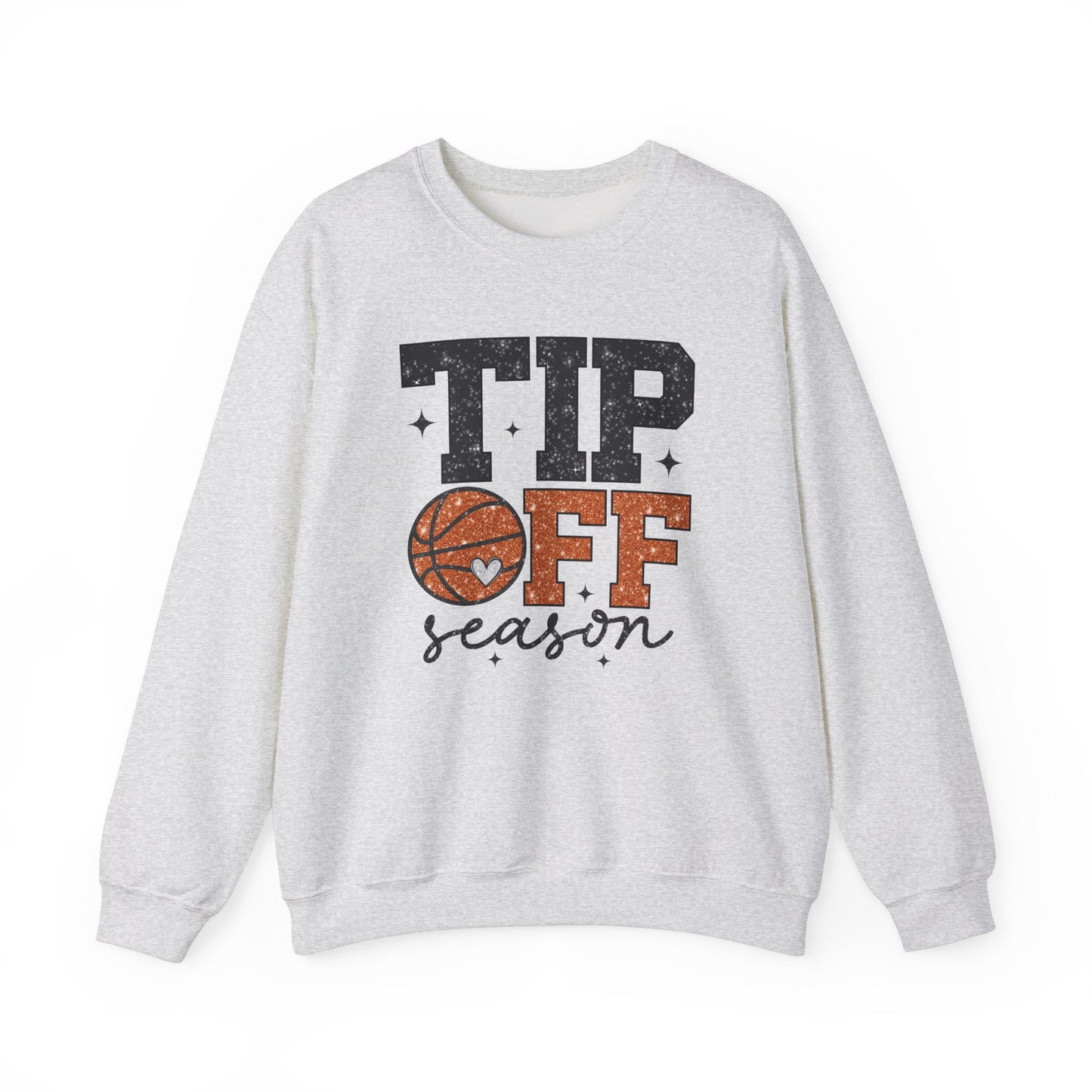 Tip off Season (Faux Sequins) Crewneck