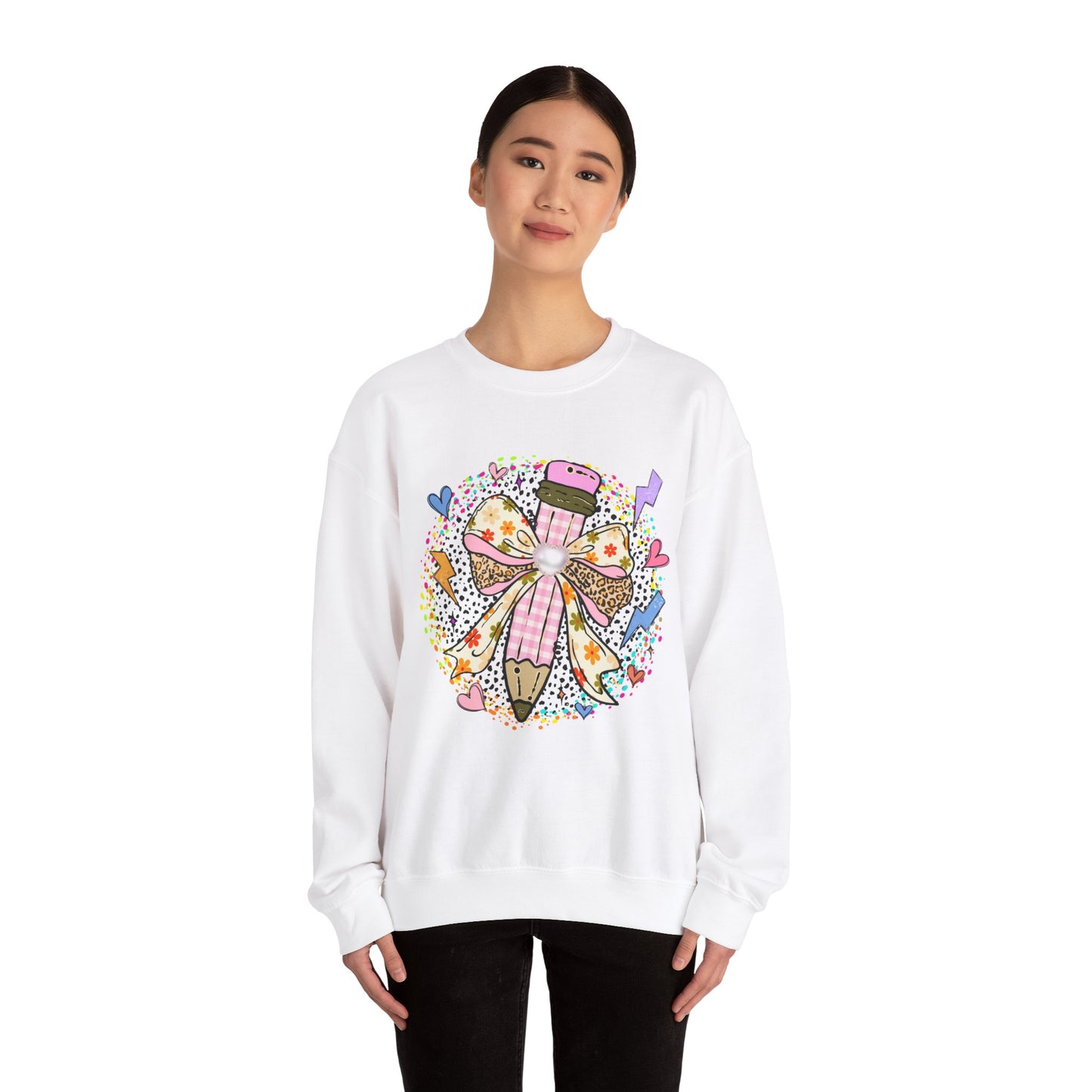 Funky Pencil Crewneck