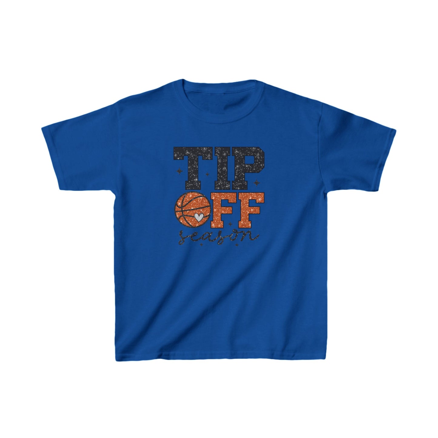 Youth Tip off Season (Faux Sequins) T-Shirt