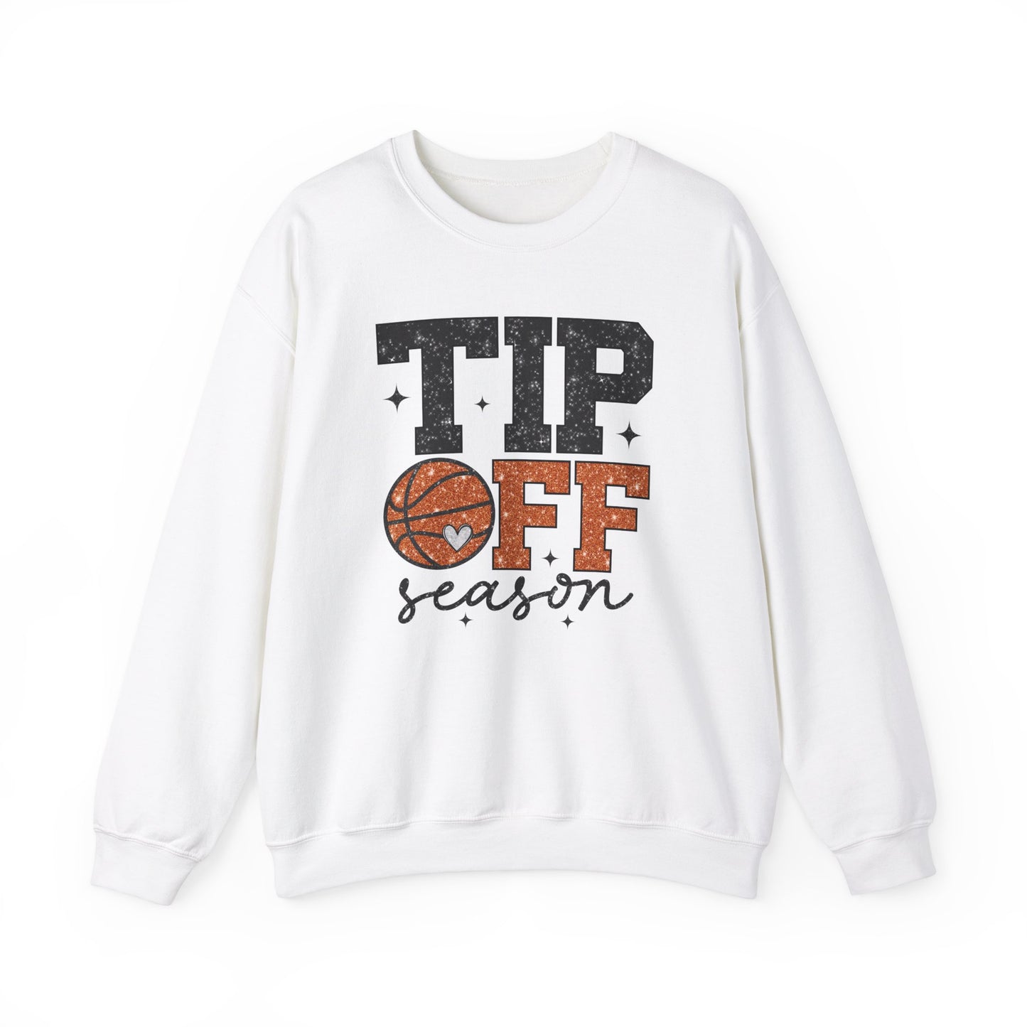 Tip off Season (Faux Sequins) Crewneck