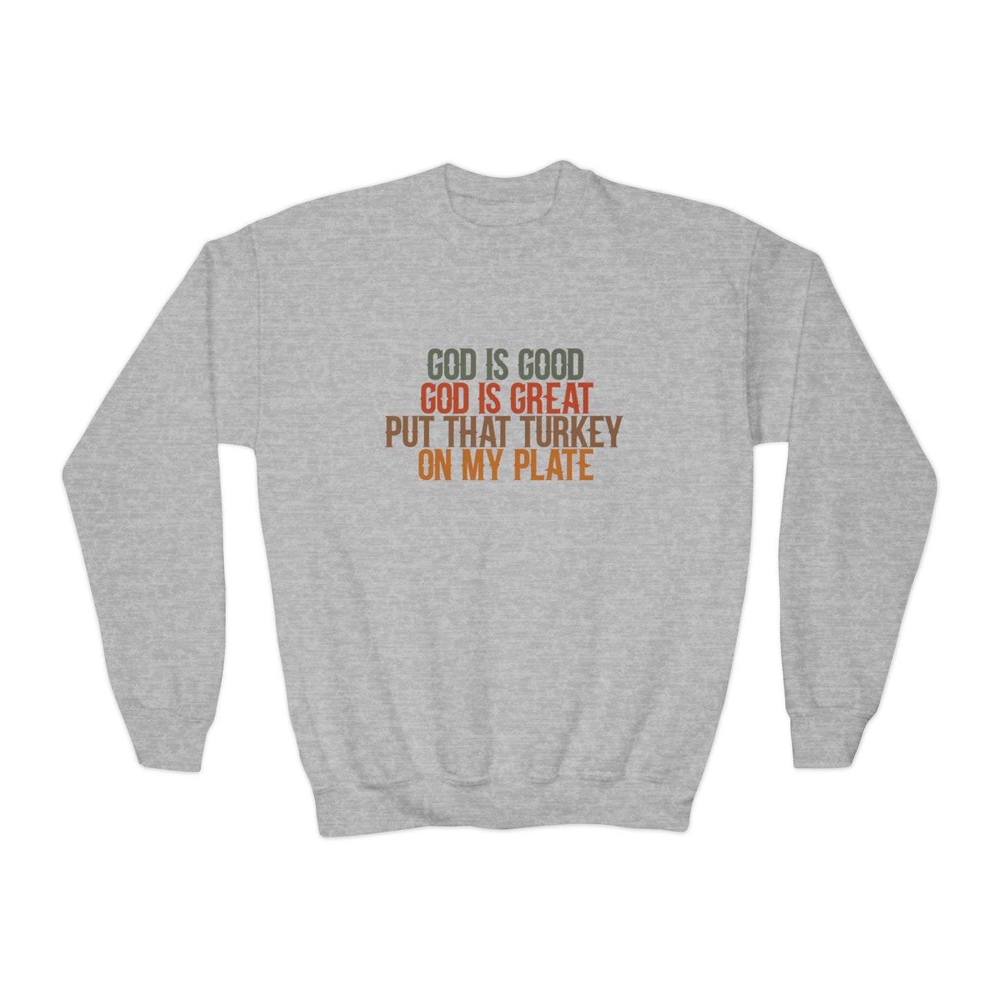 YOUTH Put That Turkey on my Plate Crewneck