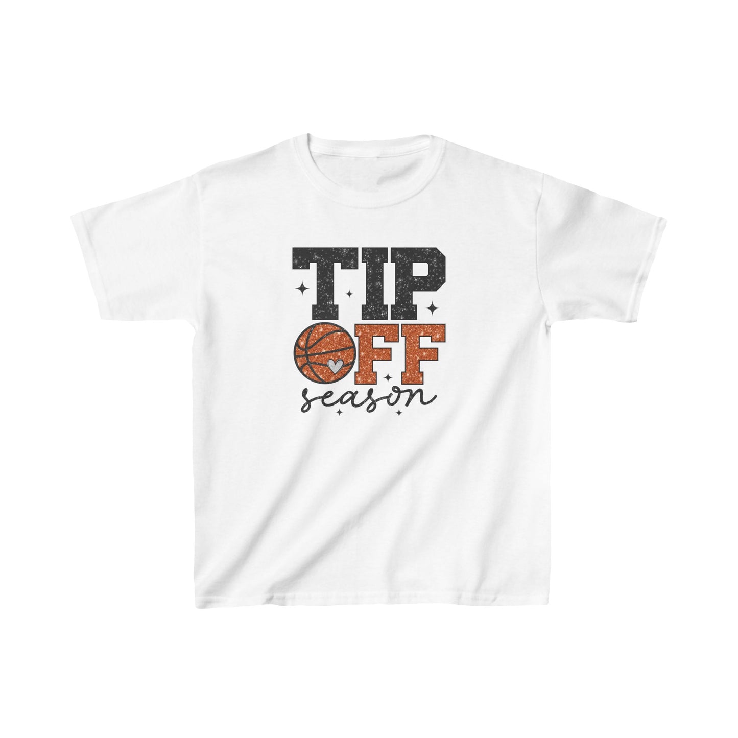 Youth Tip off Season (Faux Sequins) T-Shirt