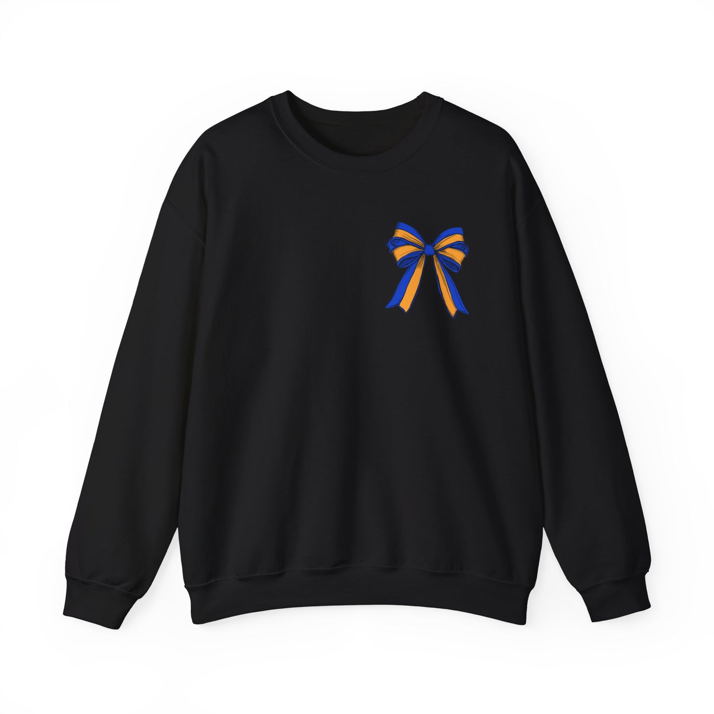 Blue and Gold Football Crewneck