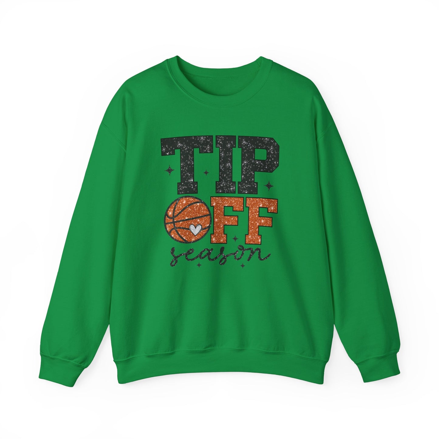 Tip off Season (Faux Sequins) Crewneck