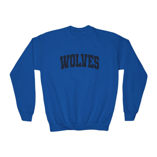 YOUTH Classic Wolves Crewneck