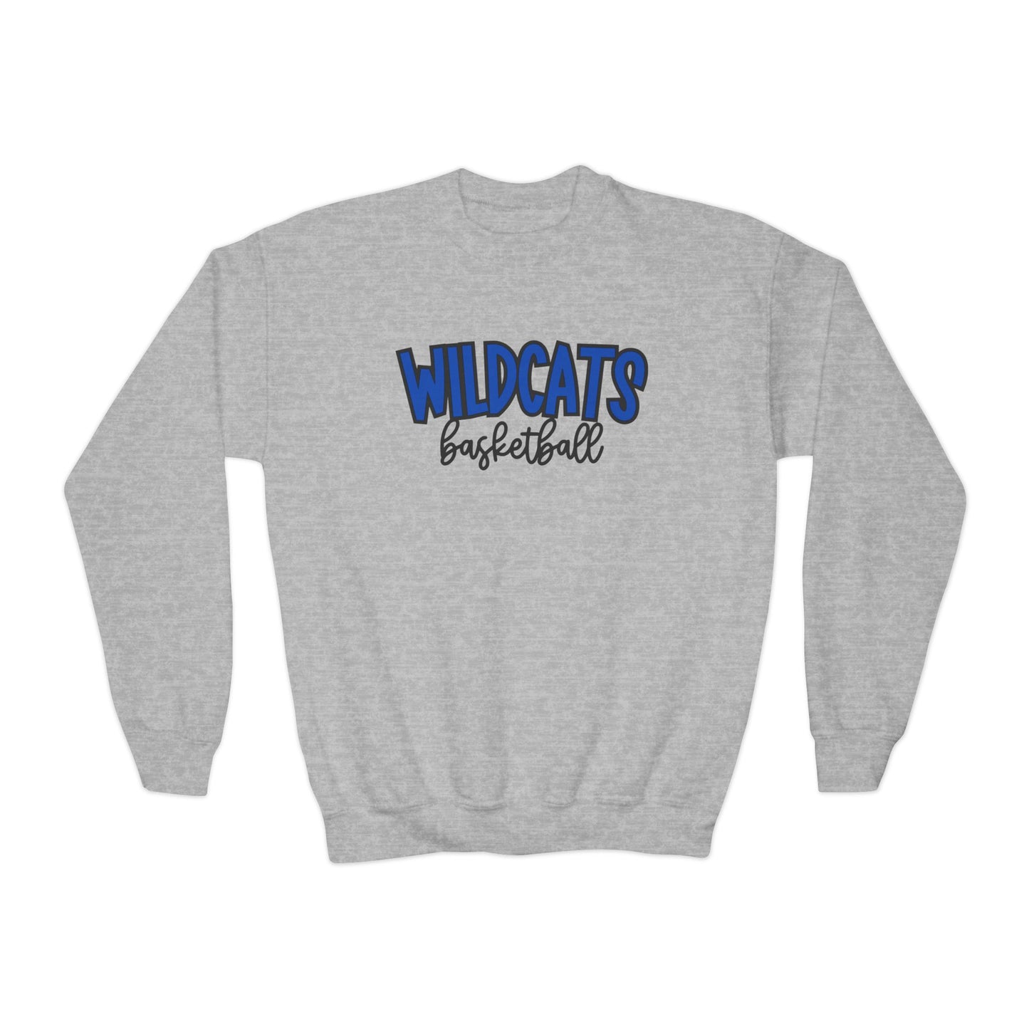 YOUTH Wildcats Basketball Crewneck