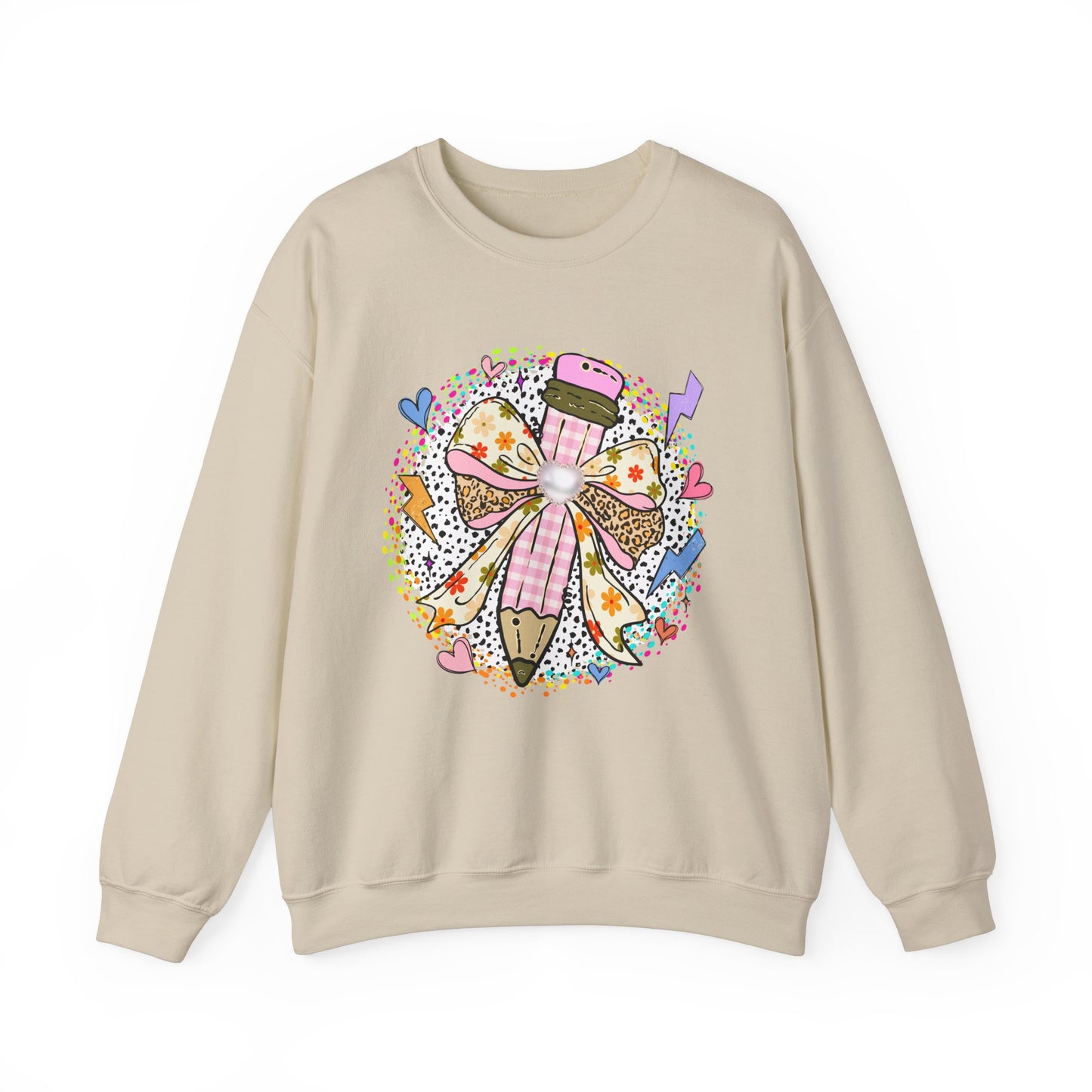 Funky Pencil Crewneck