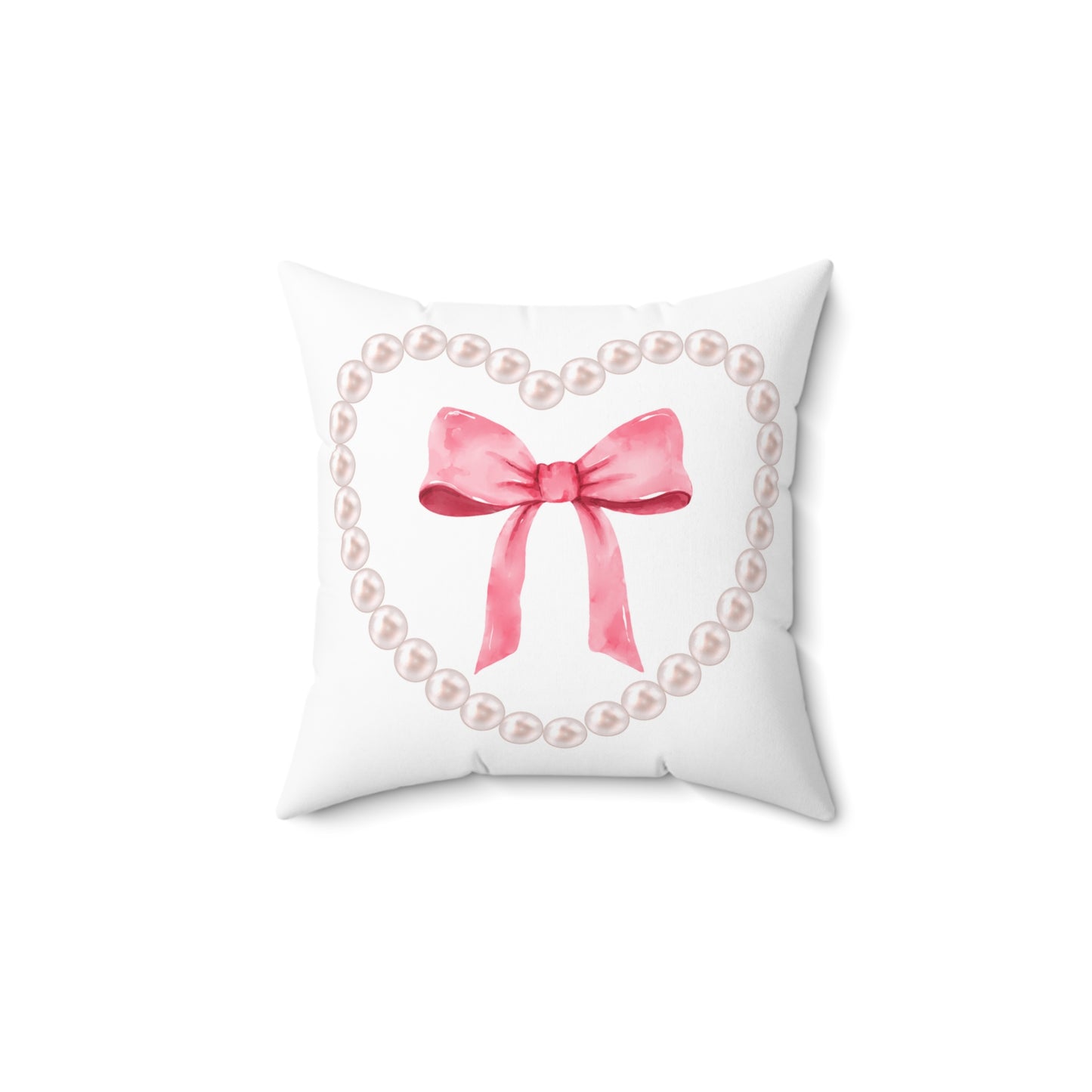 Heart of Pearls Pillow