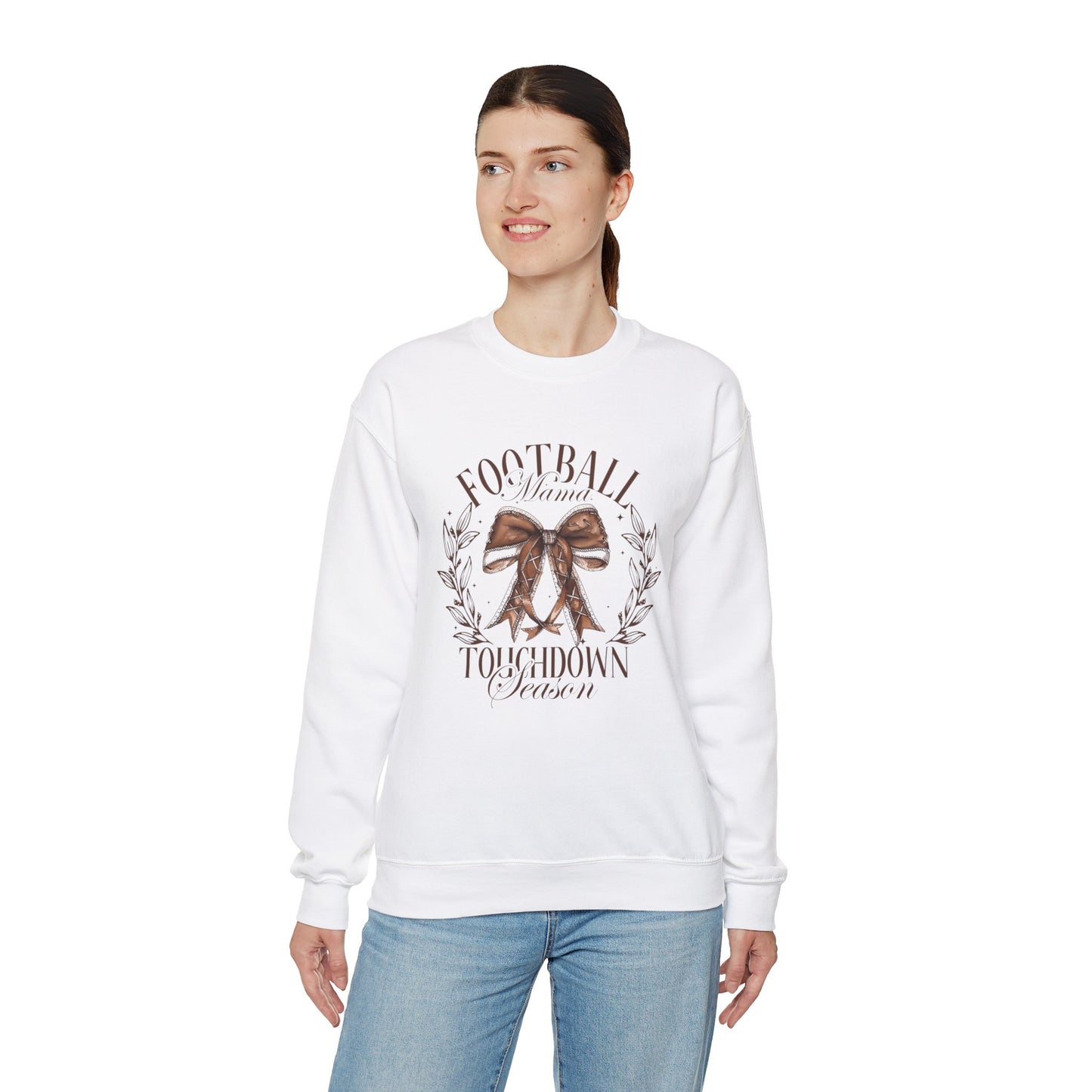 Football Mama Touchdown Season Crewneck