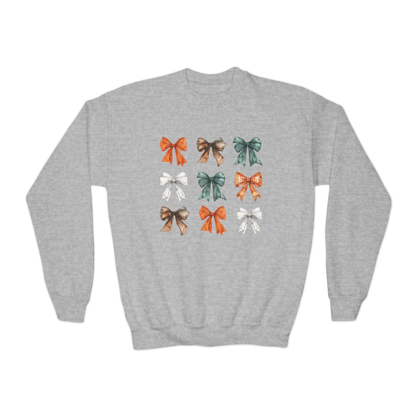 YOUTH Fall Bow Crewneck