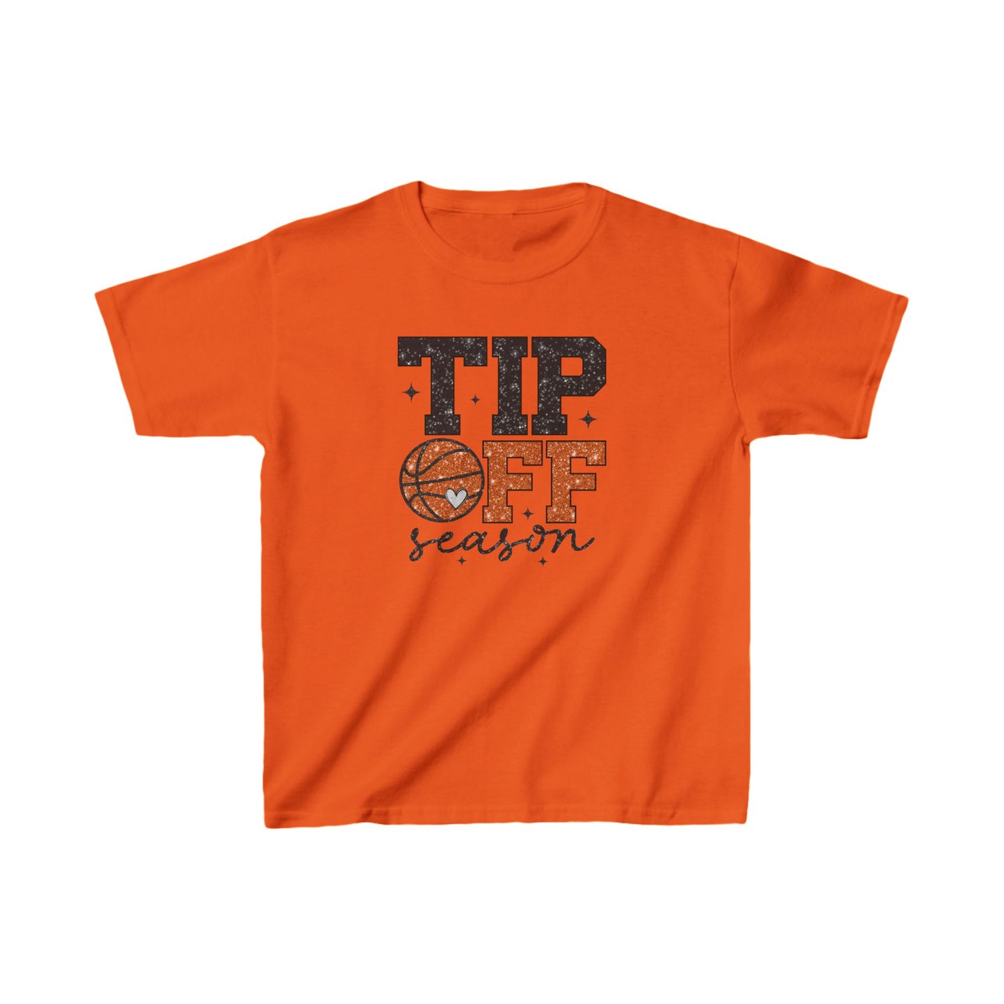 Youth Tip off Season (Faux Sequins) T-Shirt