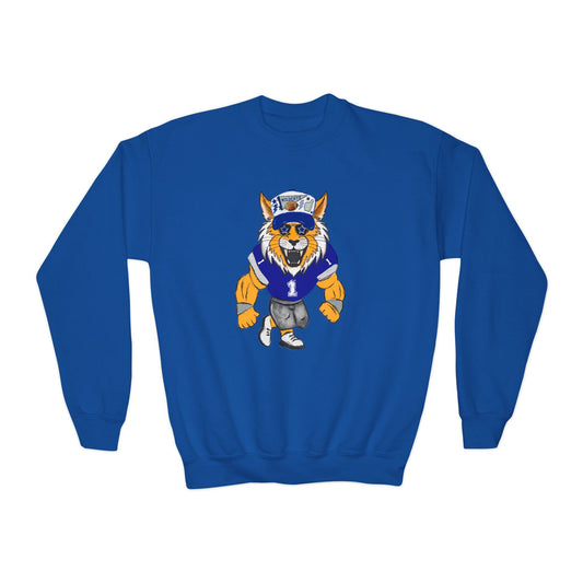 YOUTH Wildcat Football Crewneck