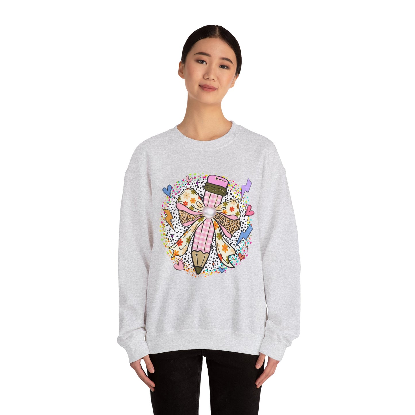 Funky Pencil Crewneck