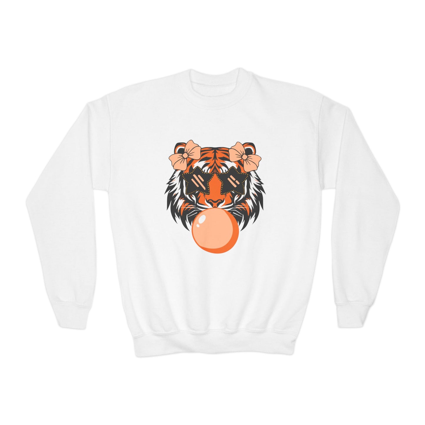 Bubble Gum Tiger Crewneck