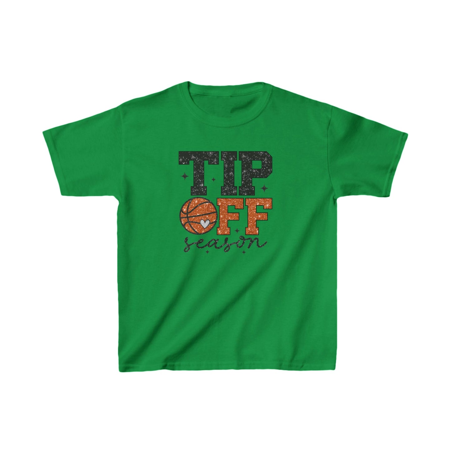 Youth Tip off Season (Faux Sequins) T-Shirt