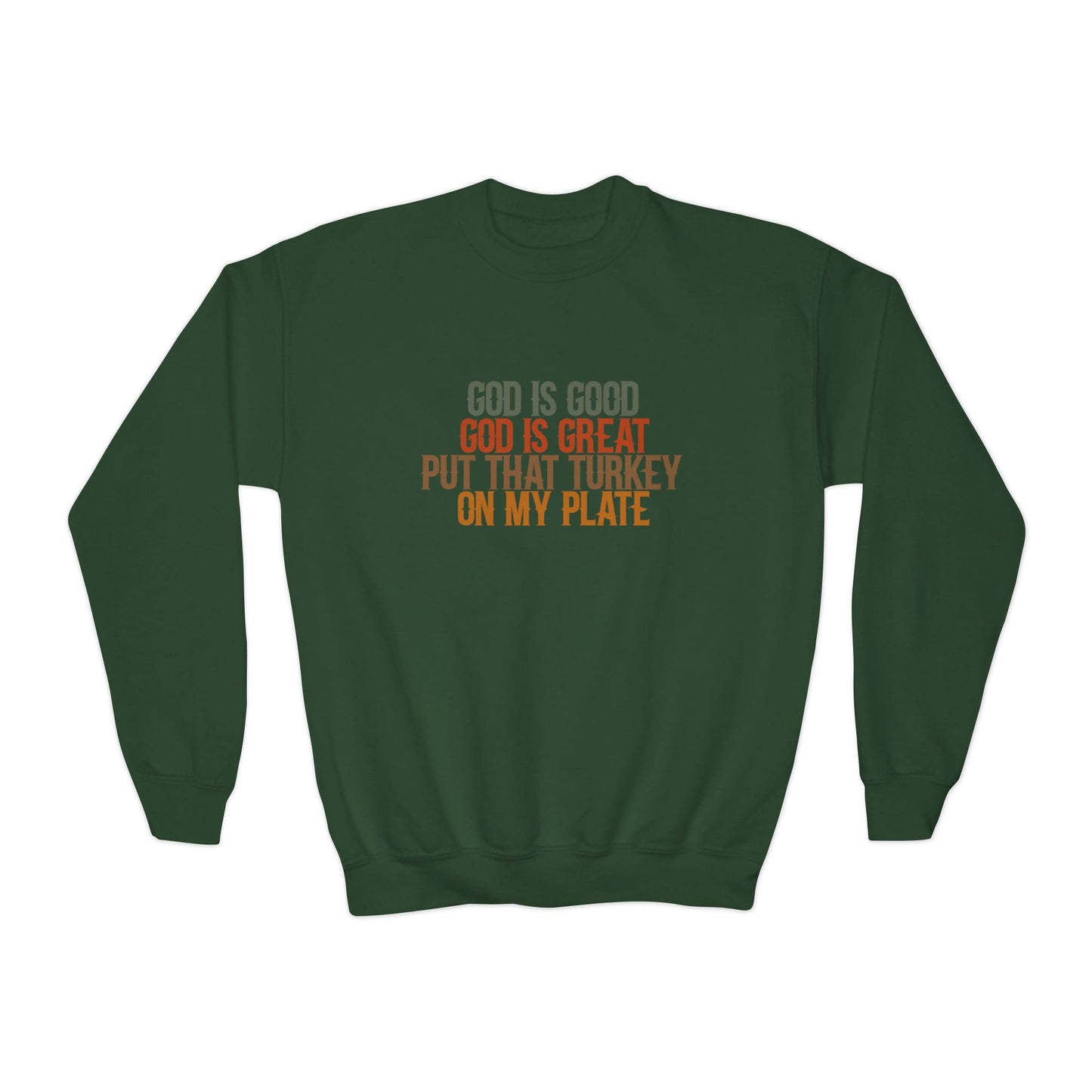 YOUTH Put That Turkey on my Plate Crewneck