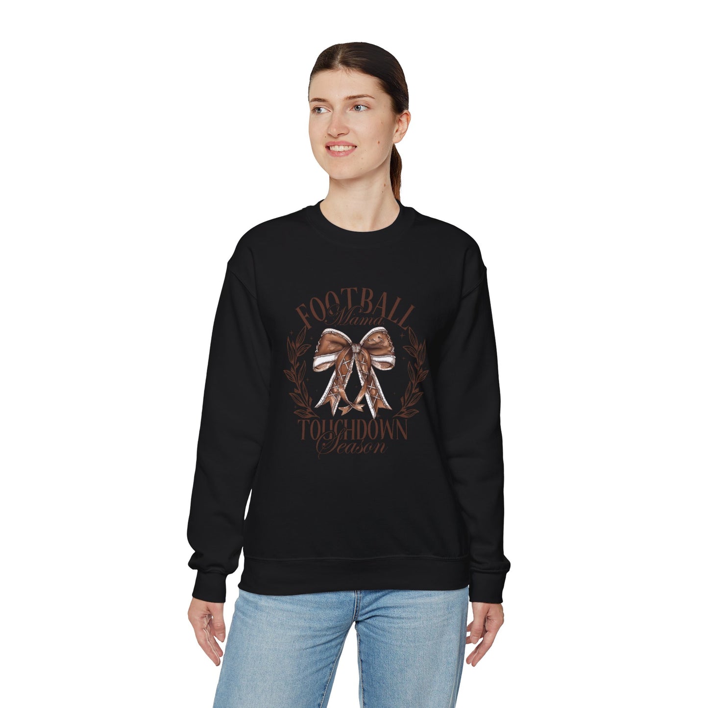 Football Mama Touchdown Season Crewneck