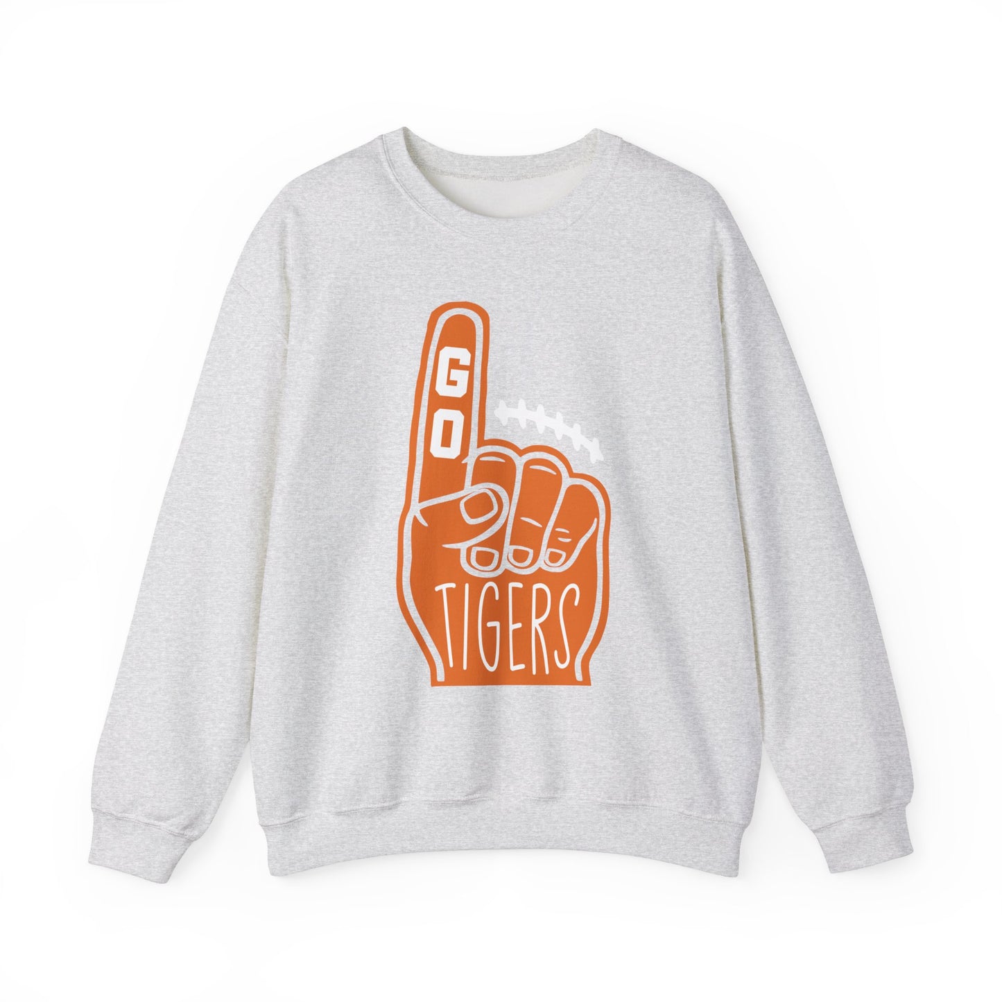 Tigers Foam Finger Crewneck