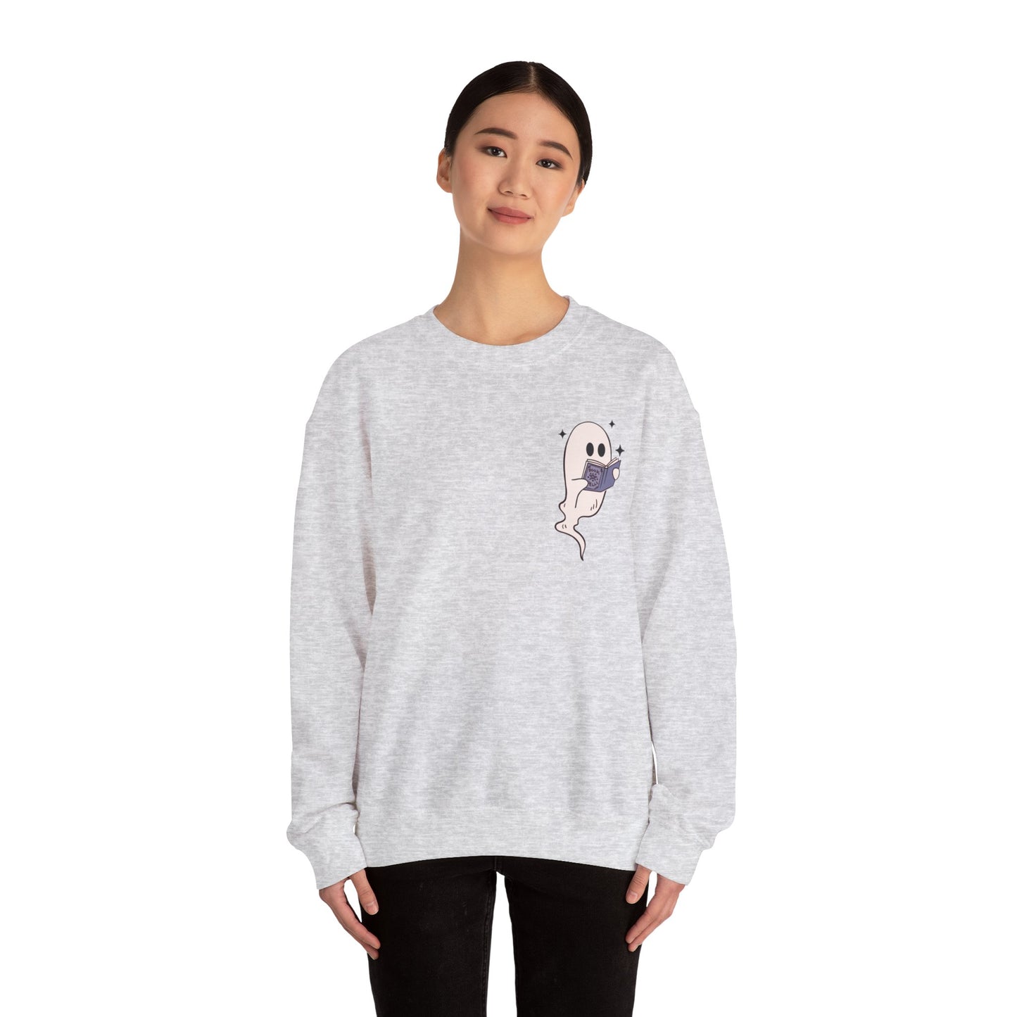 Spooky Bookshelf Crewneck