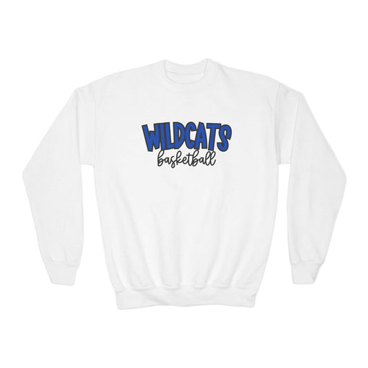 YOUTH Wildcats Basketball Crewneck