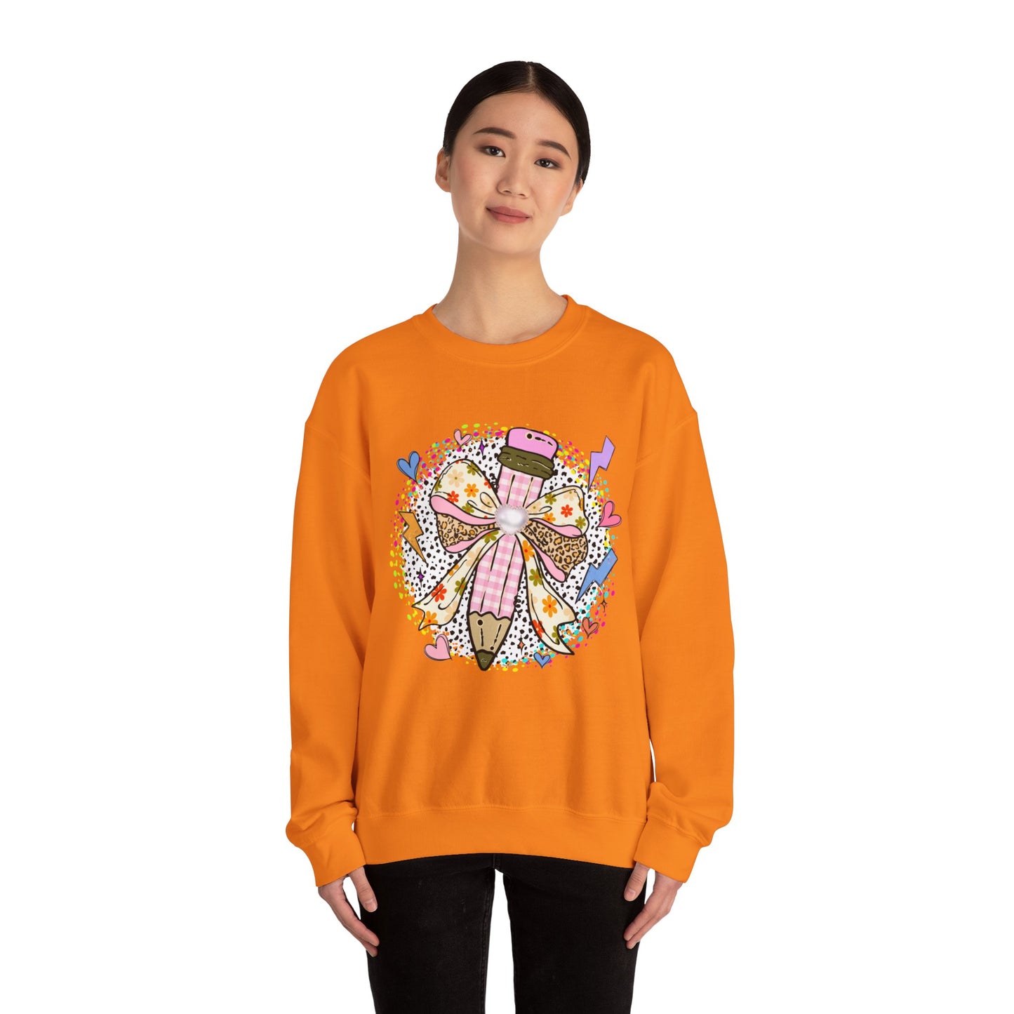 Funky Pencil Crewneck