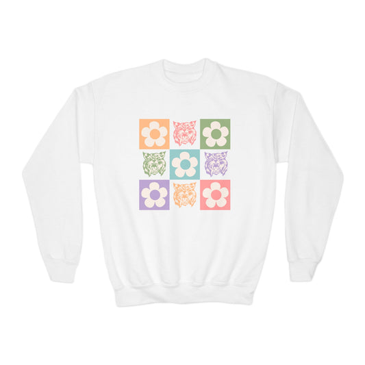 YOUTH Retro Wildcats Crewneck