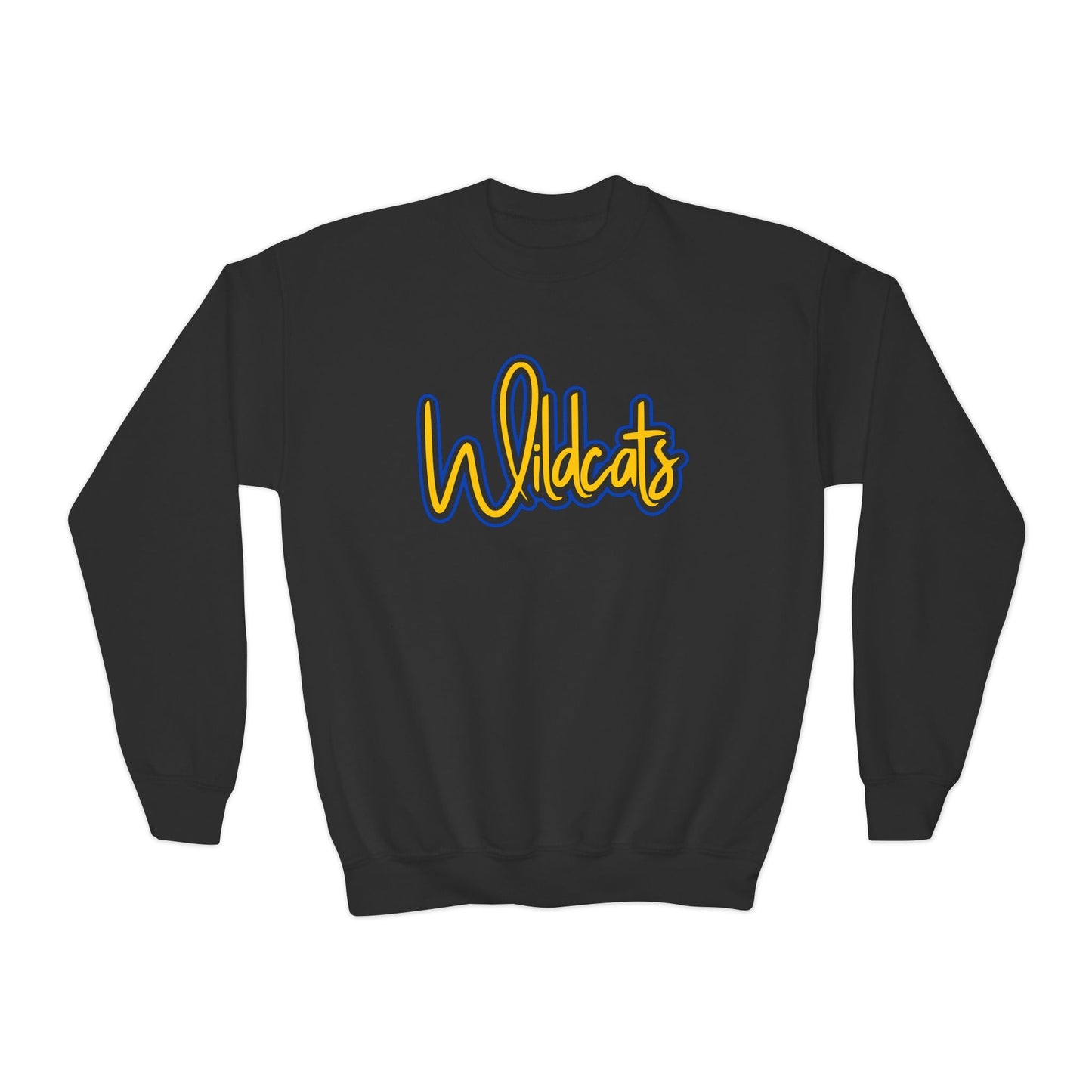 YOUTH Cutesy Wildcats Crewneck