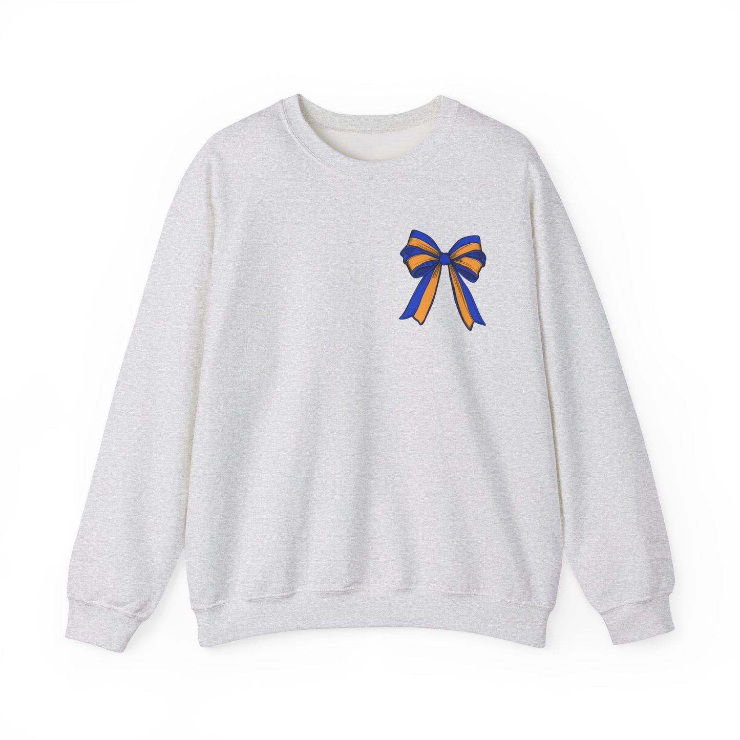 Blue and Gold Football Crewneck