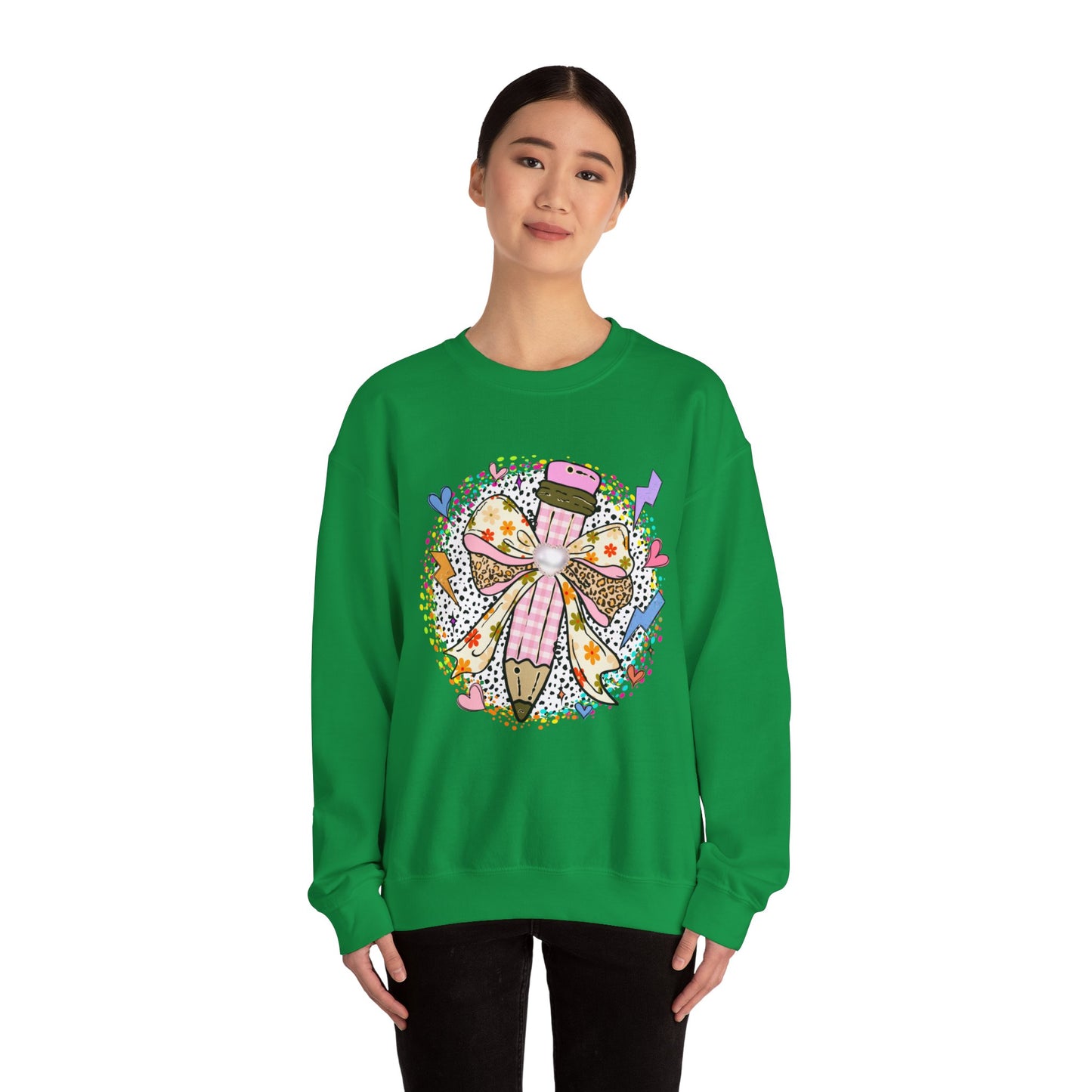 Funky Pencil Crewneck