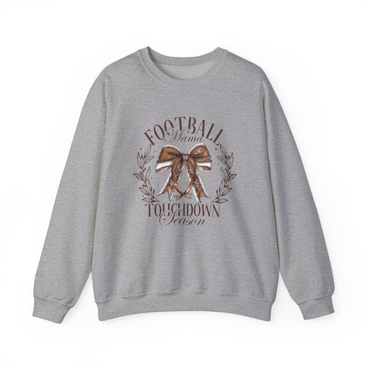 Football Mama Touchdown Season Crewneck